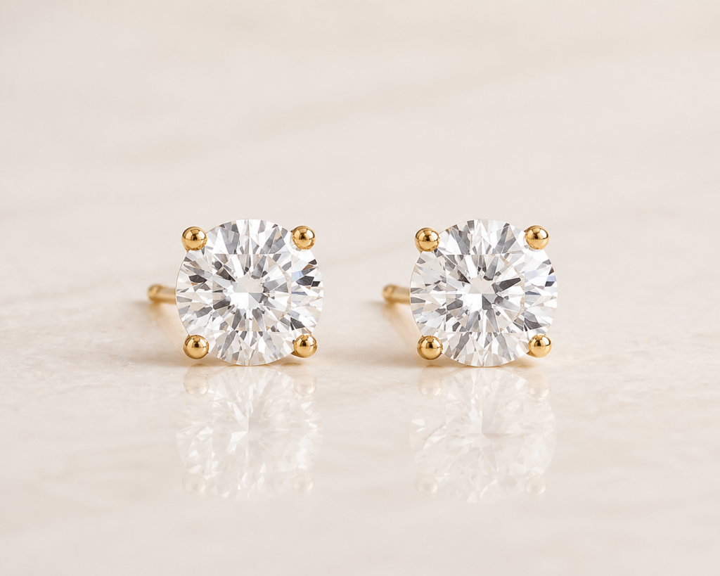 2 CTW Martini Diamond Stud